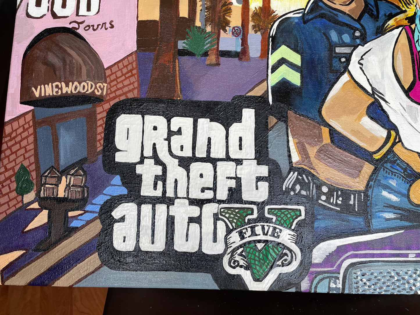 "Officer Vasquez Arresting Blonde Beach Girl" GTA 5